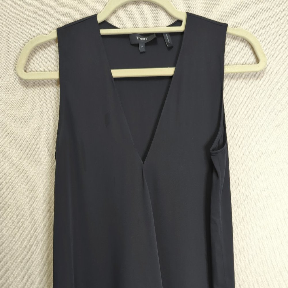 Theory Silk Tank Top, size small
